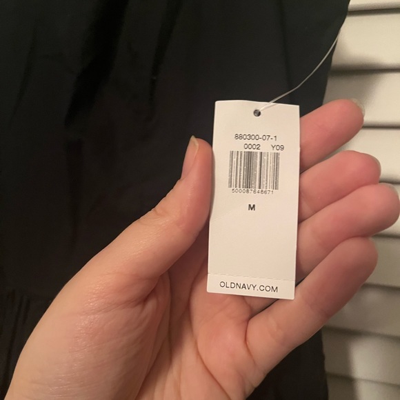 NWT Old Navy - Black Midi Dress - M - Picture 5 of 6